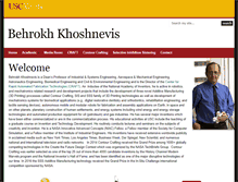 Tablet Screenshot of bkhoshnevis.com